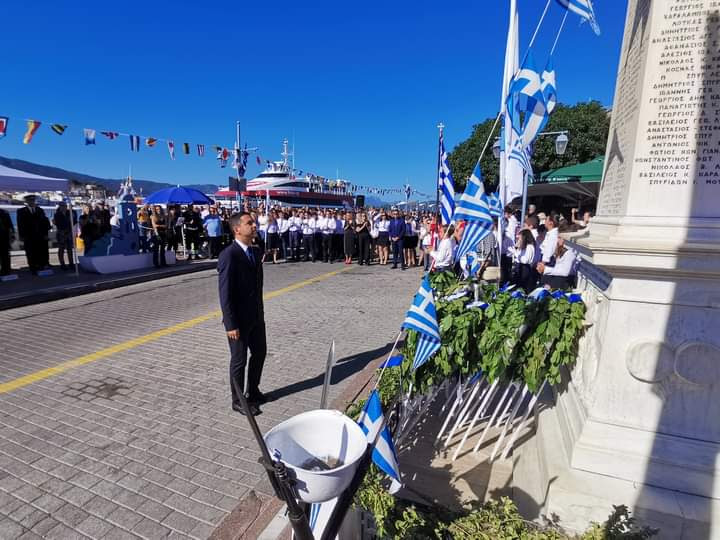 CELEBRATION OF THE NATIONAL DAY OF OCTOBER 28 IN POROS