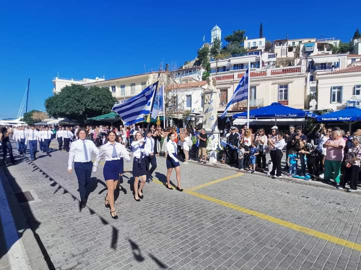 CELEBRATION OF THE NATIONAL DAY OF OCTOBER 28 IN POROS