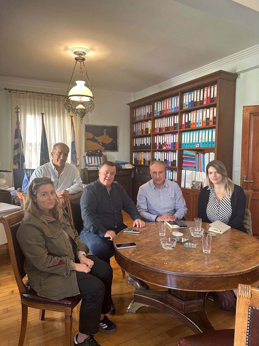ΣΥΝΑΝΤΗΣΗ ΔΗΜΑΡΧΟΥ ΠΟΡΟΥ ΜΕ ΤΟΝ ΝΕΟ ΑΝΤΙΠΕΡΙΦΕΡΕΙΑΡΧΗ ΝΗΣΩΝ ΑΤΤΙΚΗΣ